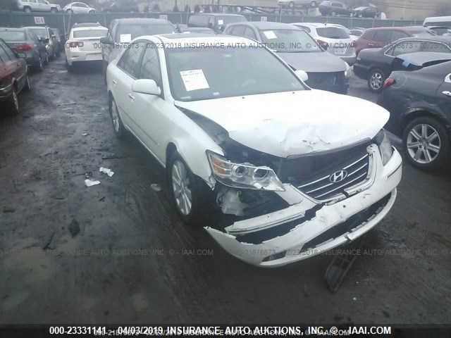 5NPEU46C19H569345 - 2009 HYUNDAI SONATA SE/LIMITED WHITE photo 6