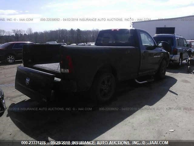 3C6JD6DP4CG194509 - 2012 DODGE RAM 1500 ST BLACK photo 4