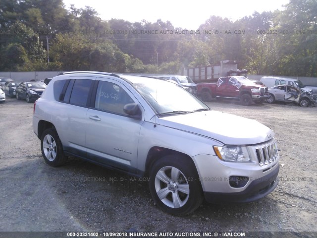 1J4NT1FB0BD228016 - 2011 JEEP COMPASS SPORT SILVER photo 1