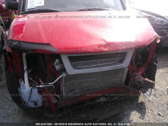 5J6YH28685L005186 - 2005 HONDA ELEMENT EX RED photo 6