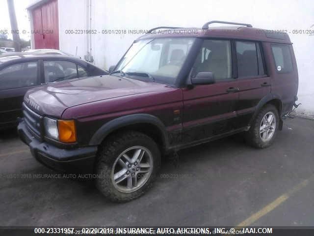 SALTY15412A764470 - 2002 LAND ROVER DISCOVERY II SE RED photo 2