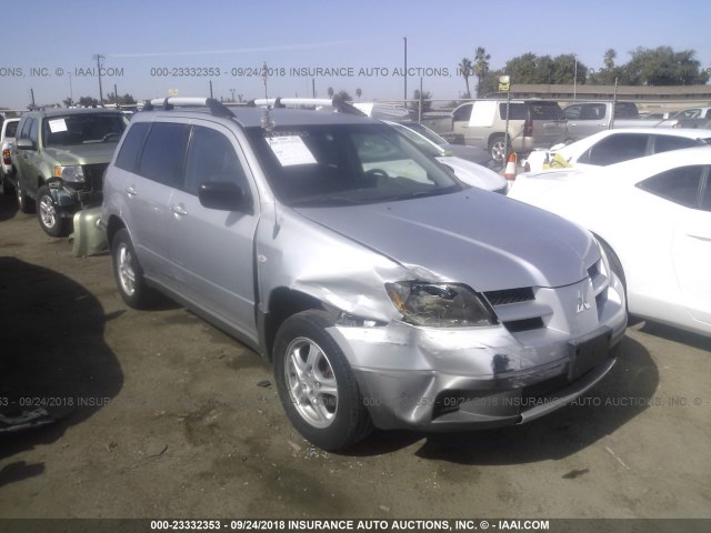 JA4LZ31GX3U034339 - 2003 MITSUBISHI OUTLANDER LS GRAY photo 1