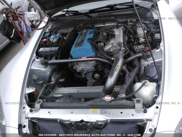 JHMAP11412T005537 - 2002 HONDA S2000 SILVER photo 10