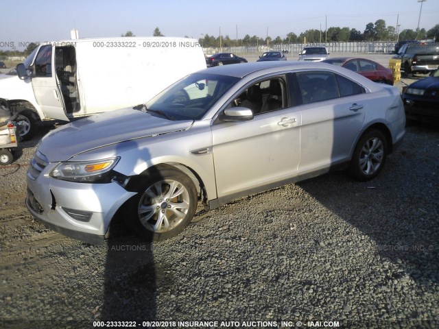 1FAHP2EW8CG130794 - 2012 FORD TAURUS SEL SILVER photo 2