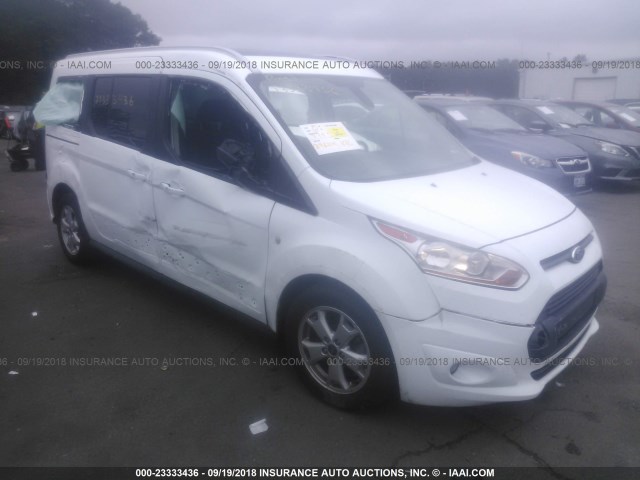 NM0GE9F73G1265585 - 2016 FORD TRANSIT CONNECT XLT WHITE photo 1