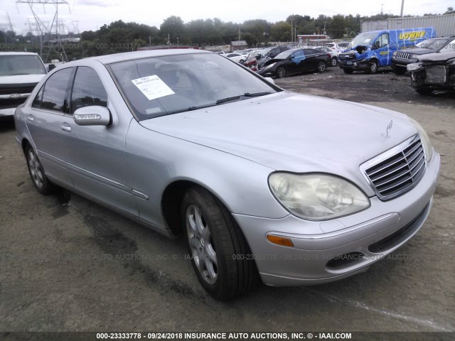 WDBNG83J85A450600 - 2005 MERCEDES-BENZ S 430 4MATIC SILVER photo 1