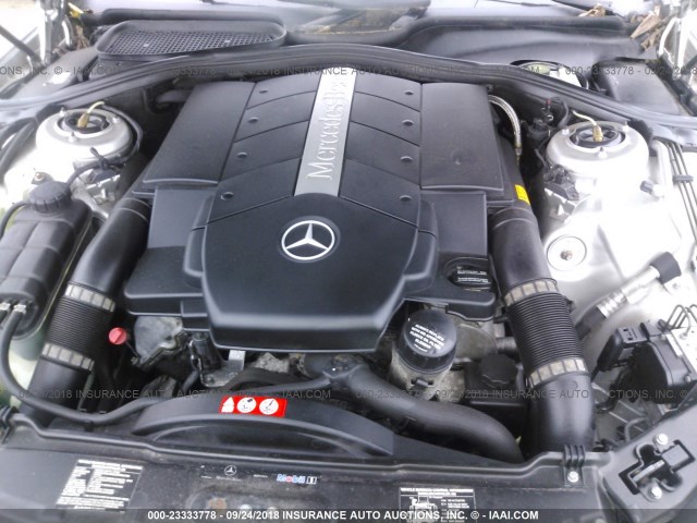 WDBNG83J85A450600 - 2005 MERCEDES-BENZ S 430 4MATIC SILVER photo 10