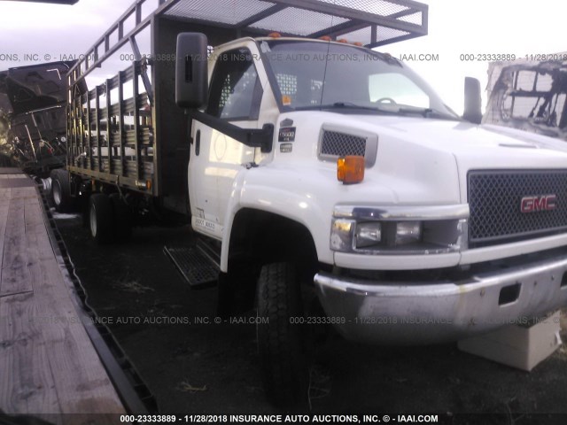 1GDE5C3907F422856 - 2007 GMC C5500 C5C042 WHITE photo 1