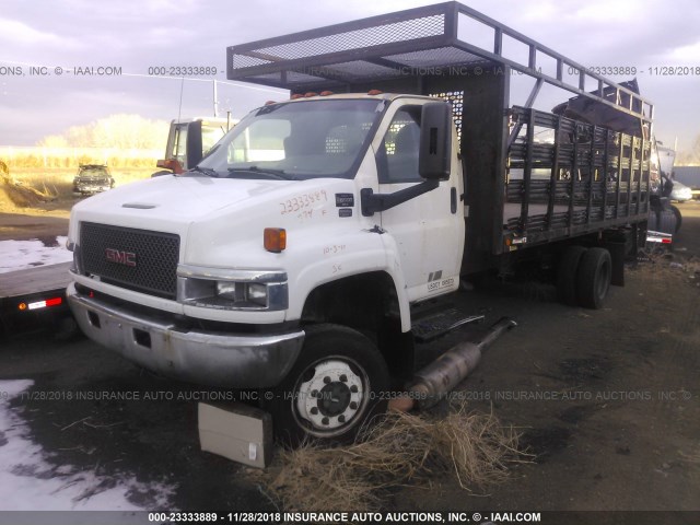 1GDE5C3907F422856 - 2007 GMC C5500 C5C042 WHITE photo 2