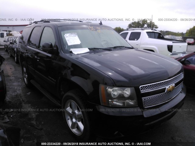 1GNFK13097J150710 - 2007 CHEVROLET TAHOE K1500 BLACK photo 1