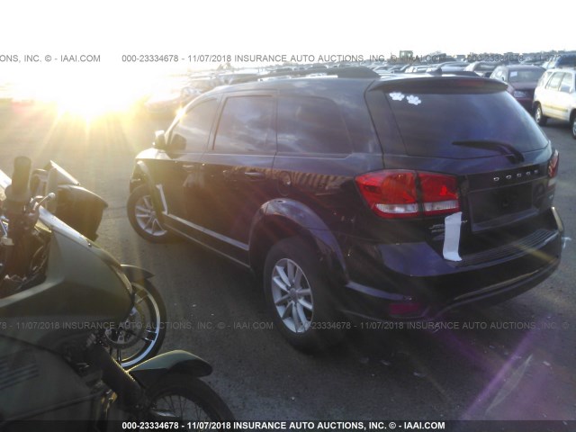 3C4PDDBG0GT213063 - 2016 DODGE JOURNEY SXT BLACK photo 3