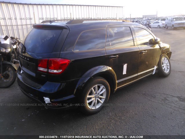 3C4PDDBG0GT213063 - 2016 DODGE JOURNEY SXT BLACK photo 4