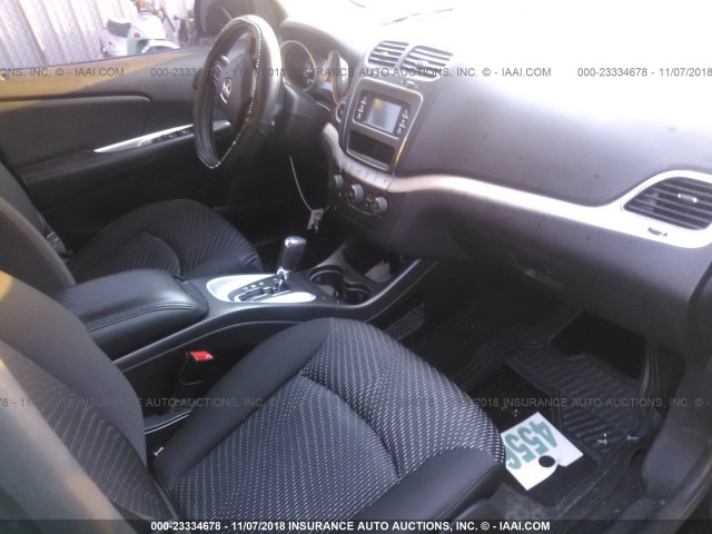 3C4PDDBG0GT213063 - 2016 DODGE JOURNEY SXT BLACK photo 5
