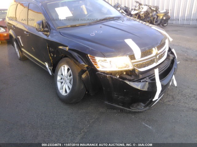 3C4PDDBG0GT213063 - 2016 DODGE JOURNEY SXT BLACK photo 6