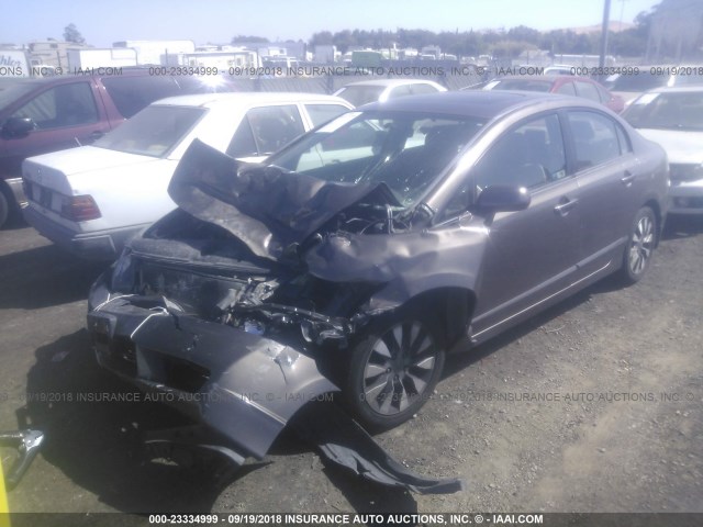 2HGFA169X9H526794 - 2009 HONDA CIVIC EXL 灰色 照片 2