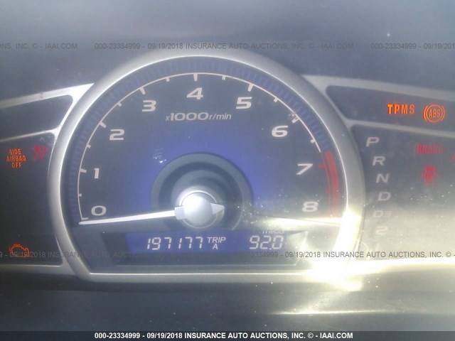 2HGFA169X9H526794 - 2009 HONDA CIVIC EXL 灰色 照片 7