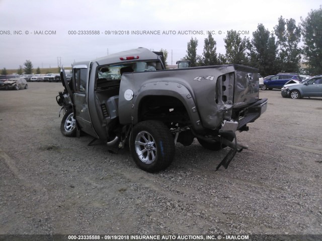 3GTU2VE26DG186275 - 2013 GMC SIERRA K1500 SLE GRAY photo 3