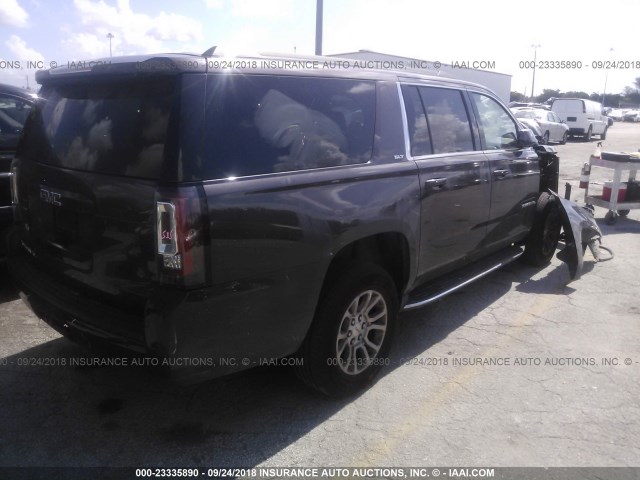 1GKS1GKC8GR215898 - 2016 GMC YUKON XL C1500 SLT PURPLE photo 4