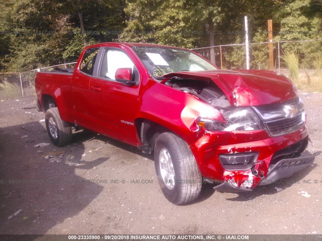 1GCHSBE35G1207127 - 2016 CHEVROLET COLORADO RED photo 1