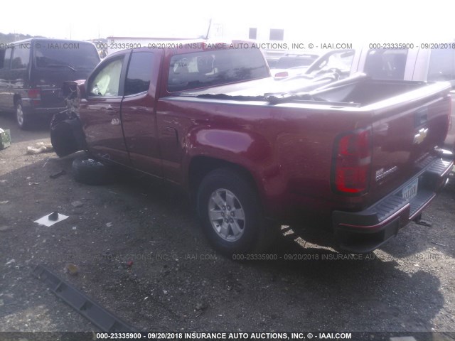 1GCHSBE35G1207127 - 2016 CHEVROLET COLORADO RED photo 3