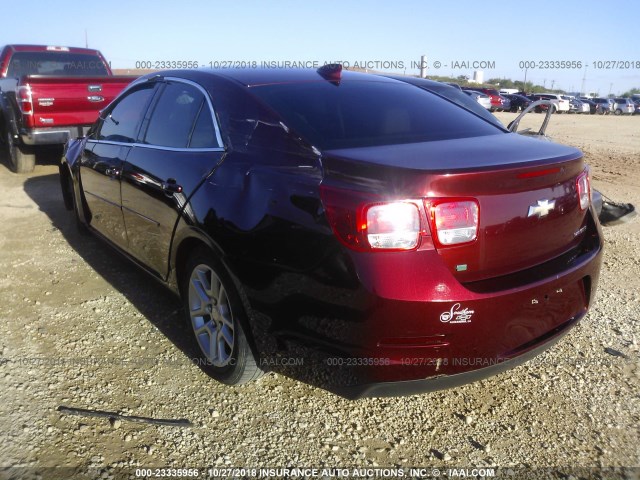 1G11C5SL3FF104934 - 2015 CHEVROLET MALIBU 1LT 栗色 照片 3
