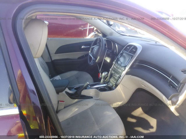 1G11C5SL3FF104934 - 2015 CHEVROLET MALIBU 1LT 栗色 照片 5