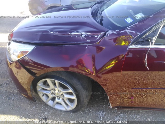 1G11C5SL3FF104934 - 2015 CHEVROLET MALIBU 1LT 栗色 照片 6