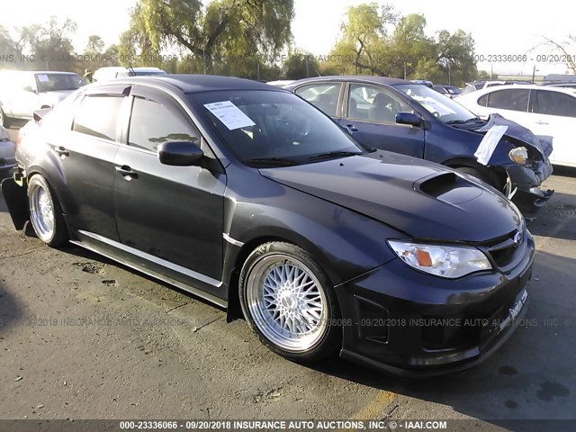 JF1GV7E68DG029576 - 2013 SUBARU IMPREZA WRX GRAY photo 1