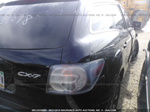 JM3ER293390223674 - 2009 MAZDA CX-7 BLACK photo 4