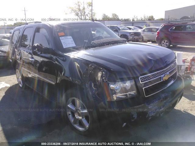 1GNSKCE03DR169371 - 2013 CHEVROLET TAHOE K1500 LTZ BLACK photo 1