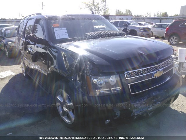 1GNSKCE03DR169371 - 2013 CHEVROLET TAHOE K1500 LTZ BLACK photo 6