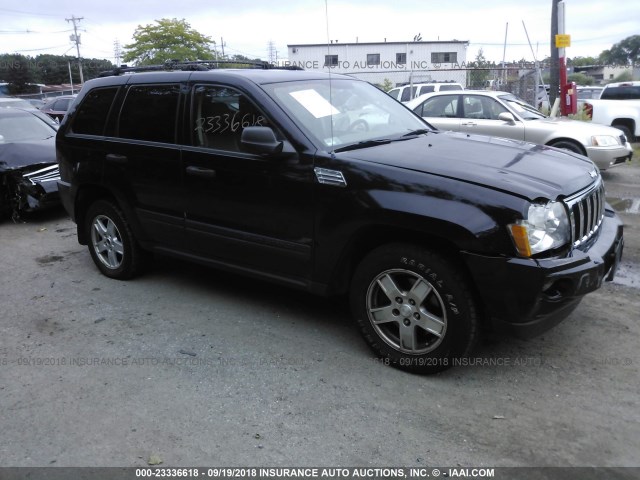 1J4HR48N25C691449 - 2005 JEEP GRAND CHEROKEE LAREDO/COLUMBIA/FREEDOM შავი ფოტო 1