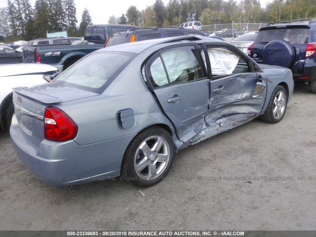 1G1ZU57N67F284289 - 2007 CHEVROLET MALIBU LTZ Light Blue photo 4