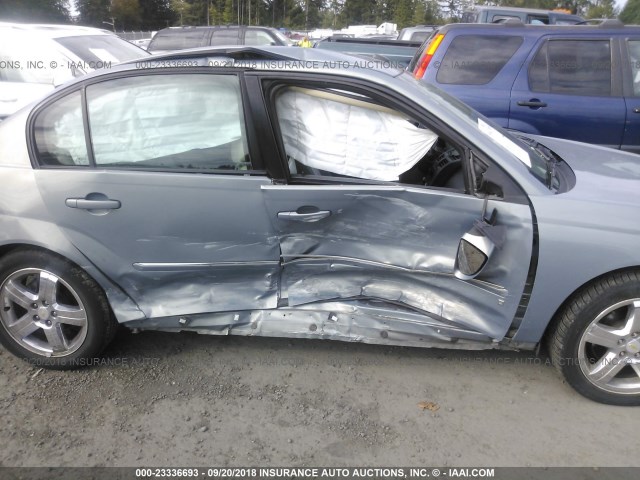 1G1ZU57N67F284289 - 2007 CHEVROLET MALIBU LTZ Light Blue photo 6