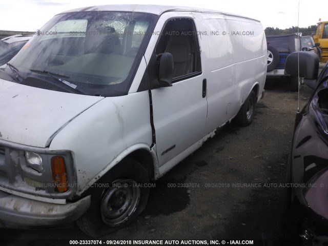 1GCEG15WXY1248461 - 2000 CHEVROLET EXPRESS G1500  WHITE photo 6