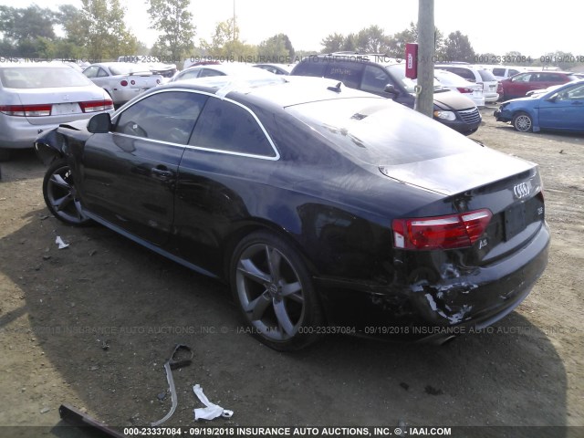 WAUDK78T99A051598 - 2009 AUDI A5 QUATTRO BLACK photo 3