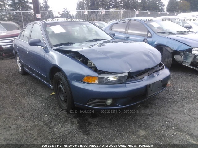 4A3AA46G63E198097 - 2003 MITSUBISHI GALANT ES/LS BLUE photo 1