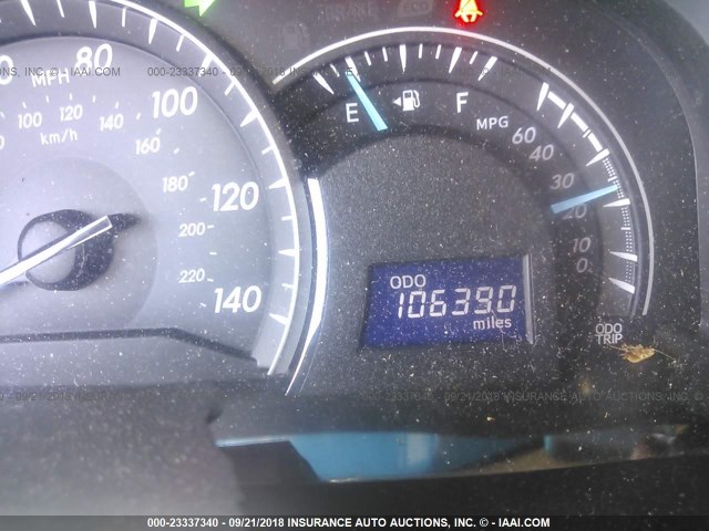 4T1BF1FK5DU230228 - 2013 TOYOTA CAMRY L/SE/LE/XLE BLACK photo 7