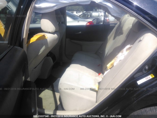 4T1BF1FK5DU230228 - 2013 TOYOTA CAMRY L/SE/LE/XLE BLACK photo 8