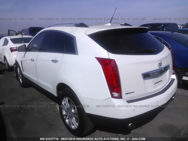 3GYFNAEY1BS596807 - 2011 CADILLAC SRX LUXURY COLLECTION WHITE photo 3