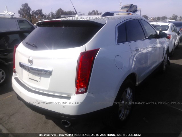 3GYFNAEY1BS596807 - 2011 CADILLAC SRX LUXURY COLLECTION WHITE photo 4