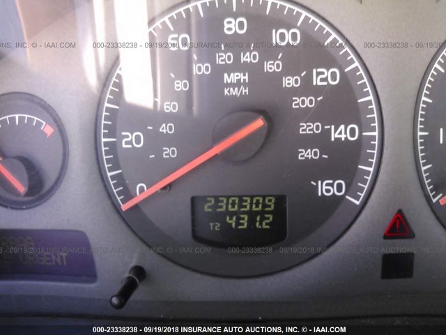 YV1SZ58D211032649 - 2001 VOLVO V70 XC Champagne photo 7