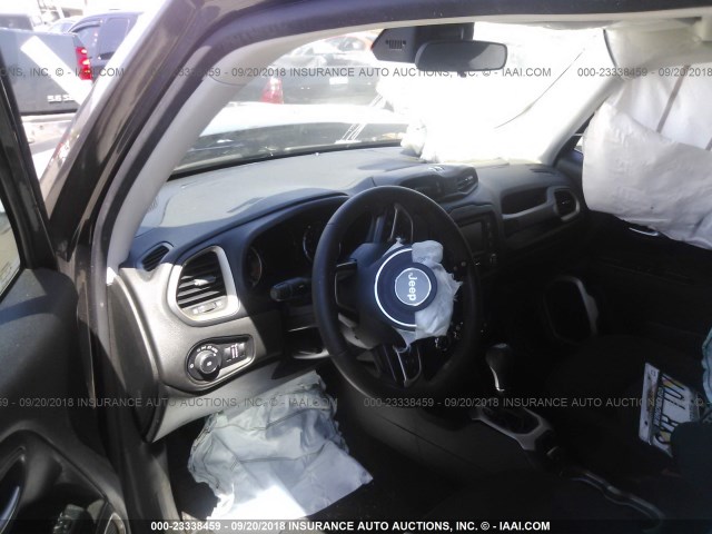 ZACCJABT0GPC52424 - 2016 JEEP RENEGADE LATITUDE GRAY photo 5