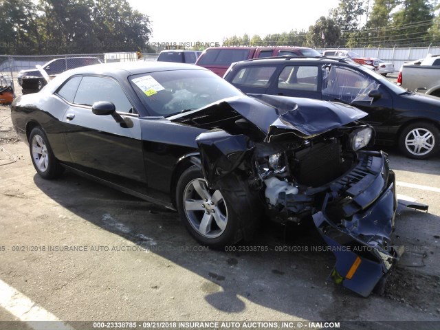 2C3CDYAG5DH718662 - 2013 DODGE CHALLENGER SXT BLACK photo 1