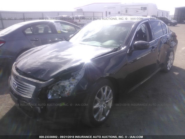 JNKCV61F99M052087 - 2009 INFINITI G37 BLACK photo 6