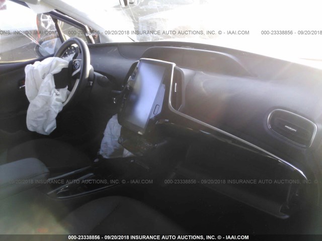 JTDKARFP4H3001998 - 2017 TOYOTA PRIUS PRIME  灰色 照片 5