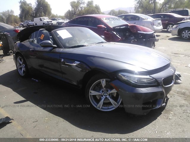 WBALL5C56FP557730 - 2015 BMW Z4 SDRIVE28I GRAY photo 1