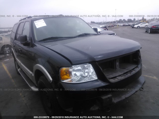 1FMFU18556LA90558 - 2006 FORD EXPEDITION EDDIE BAUER BLACK photo 1