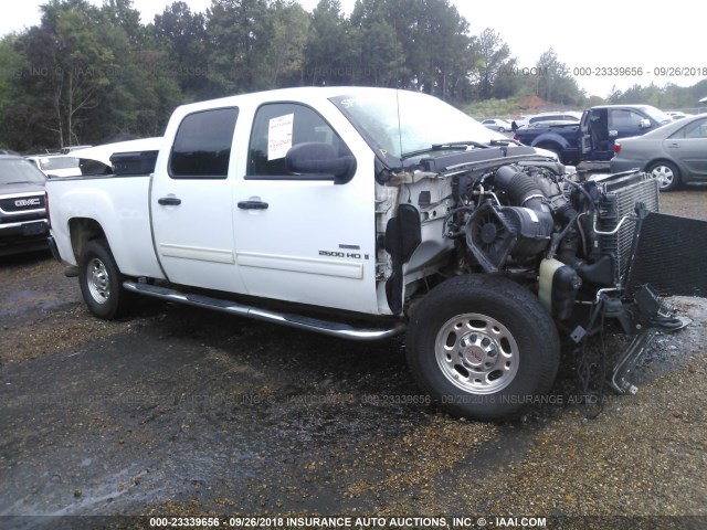 1GTHC53649F140893 - 2009 GMC SIERRA C2500 SLE WHITE photo 1