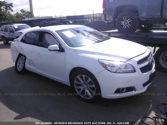 1G11E5SA4DU141265 - 2013 CHEVROLET MALIBU 2LT WHITE photo 1